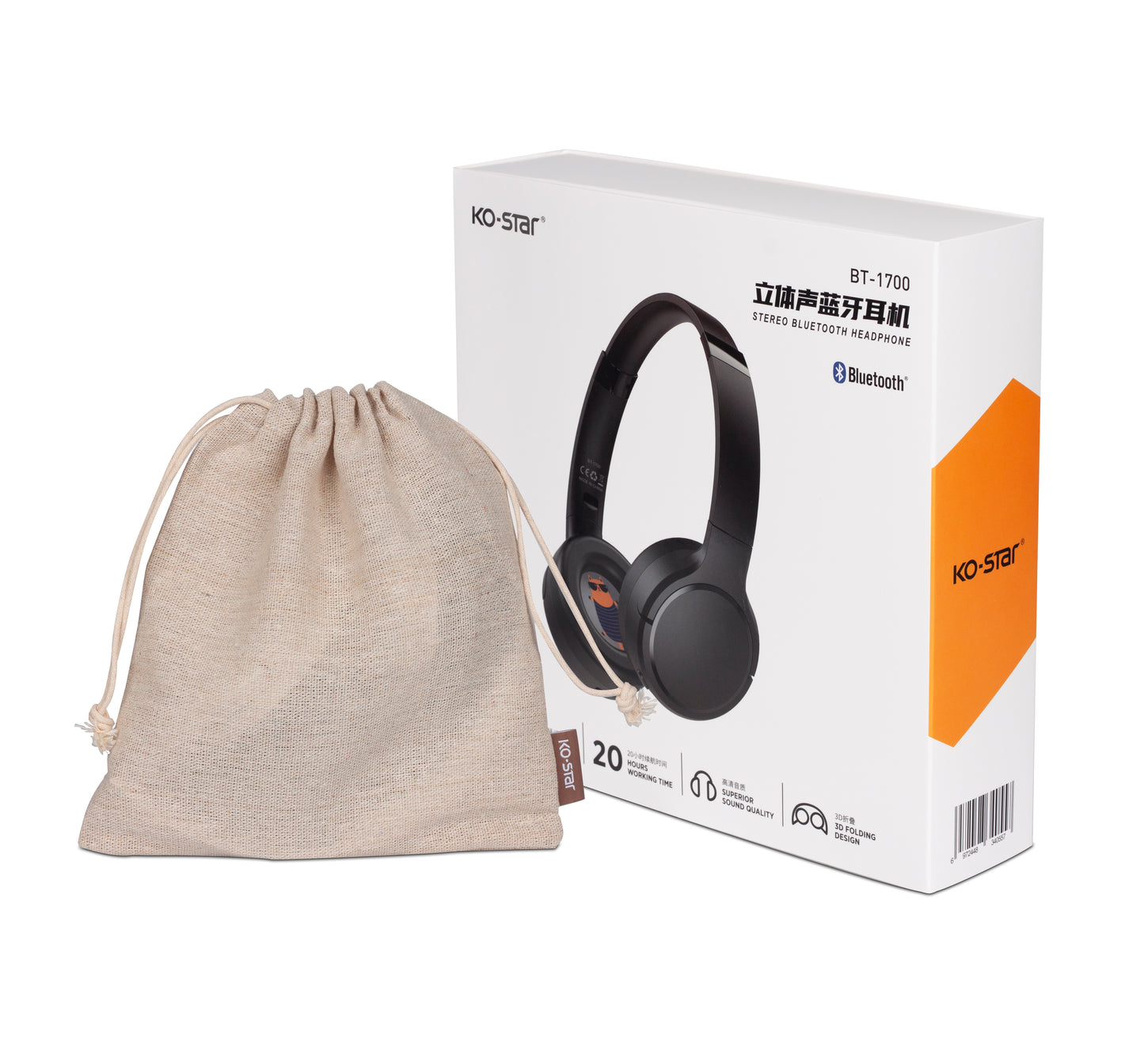 Audífonos Bluetooth KO-Star BT 1700