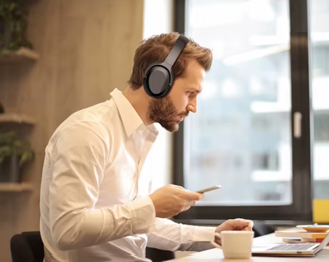 Audífono Bluetooth Hanvek H001 ANC