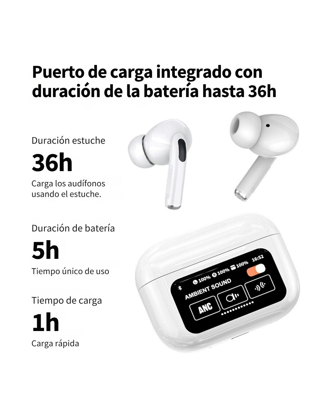 Audífonos Bluetooth Hanvek A9 Pro