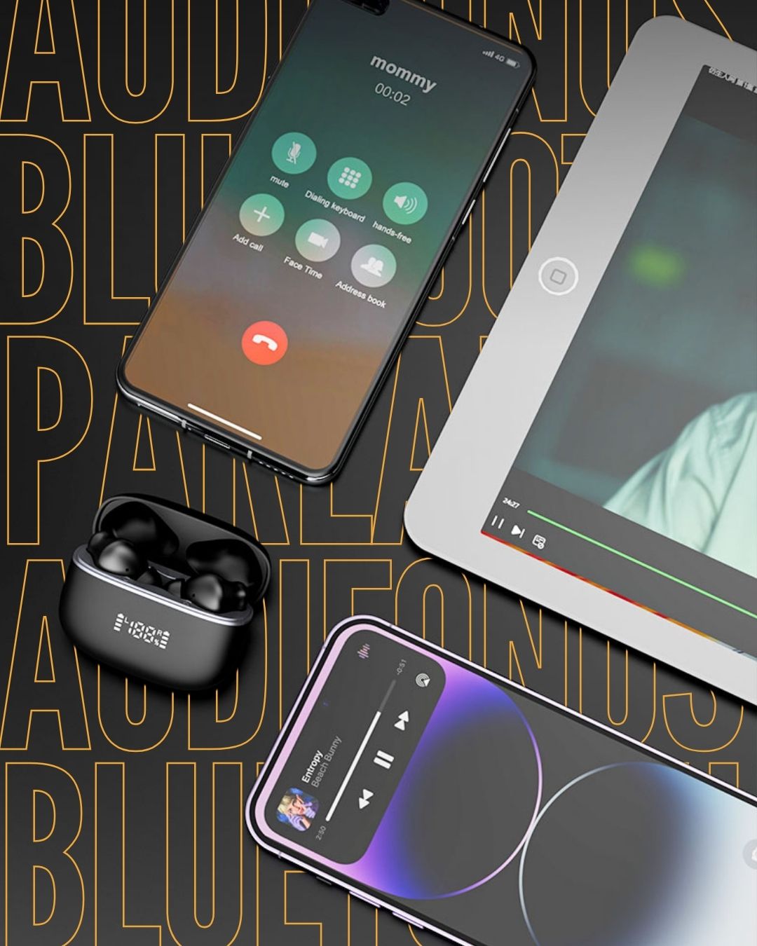 Audífonos Bluetooth Hanvek M20 Pro